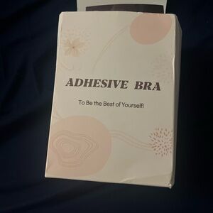 Adhesive Bra in Pink and White